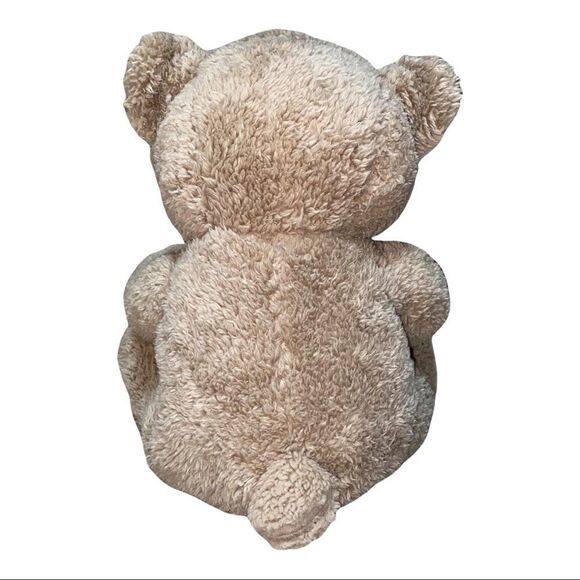 DanDee Plush Brown Teddy Bear Knitted Belly Embroidered "LOVE YOU MOM" Bear EUC - Picture 2 of 4